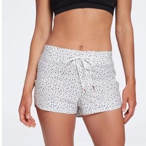 🆕️ CALIA Women's Swim Board Shorts polka dot white navy